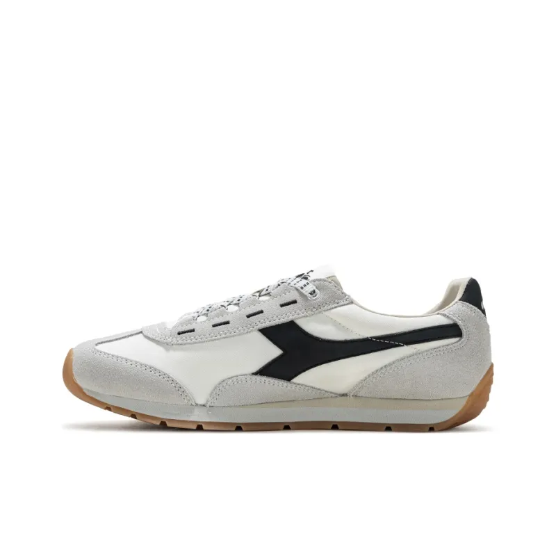 Diadora Wear Resistant Low Top Casual Shoes Unisex White-0
