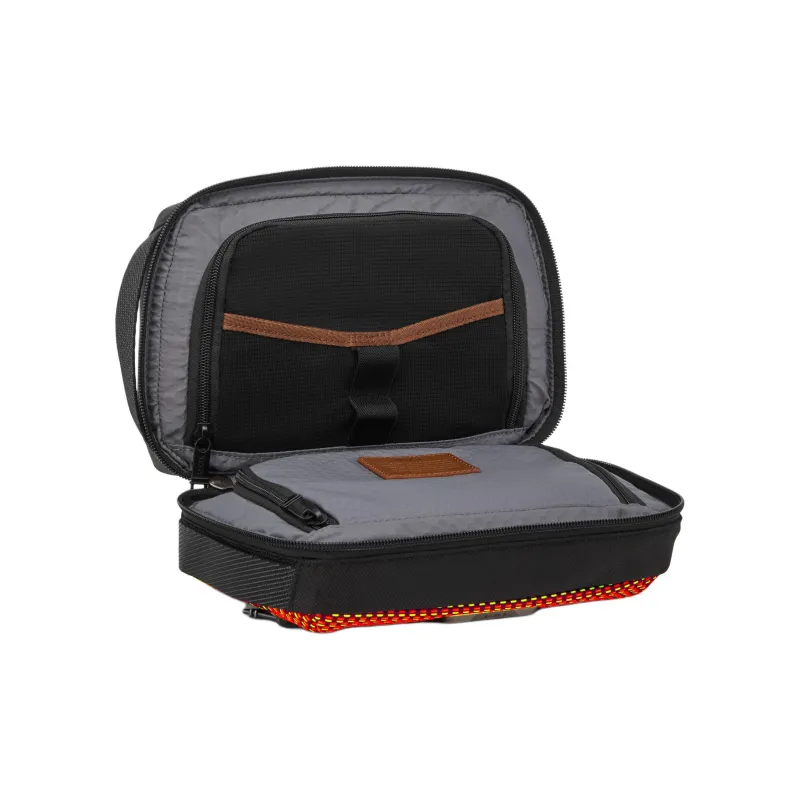 TUMI Bulletproof Nylon Storage Bag Unisex Red & Lime-2