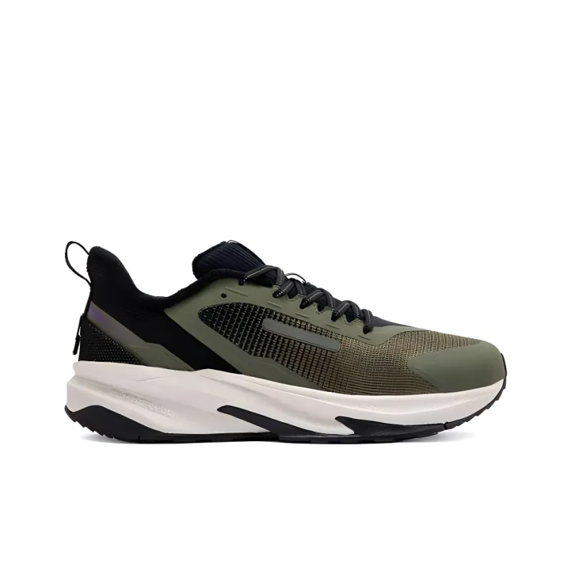 361° Mountain Rain Screens Durable Warm Low Top Running Shoes Men's Green Black-1