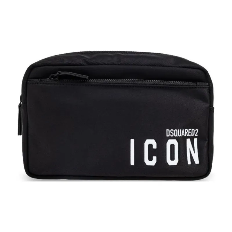 DSQUARED2 Icon print Wash Bag-0