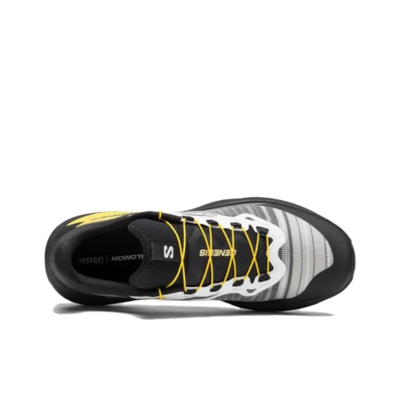 SALOMON GENESIS Abrasion Resistant Support Low Top Casual Trail Running Marathon Running Shoes Unisex Black-1