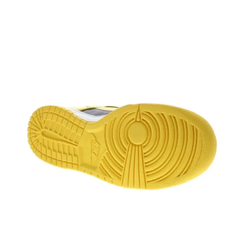 Peter Moore x Nike Dunk Anti Slip Wear Resistant Low Top Skateboard Shoes Men's Yellow Blue-3
