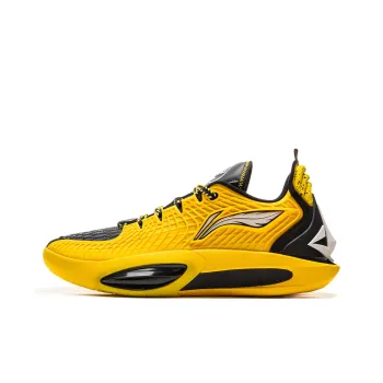 LiNing JB3 Wear Resistant Coverage Anti Rollover Low Top Basketball Shoes Men's Yellow Black