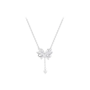SINO GEM 999 Fine Silver Necklaces Women's