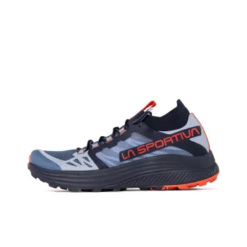 LA SPORTIVA Slip-Resistant Breathable Low-Top Outdoor Shoes Women's Blue Orange
