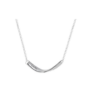 Vegetarian 925 Sterling Silver Necklaces Unisex