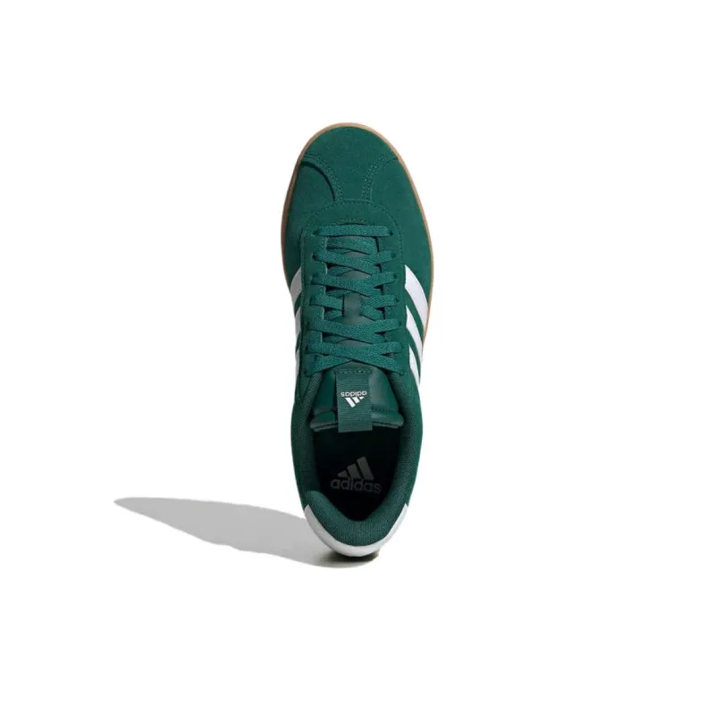 Adidas VL COURT 3.0 Anti Slip Wear Resistant Low Top Skateboard Shoes Unisex Green White-3