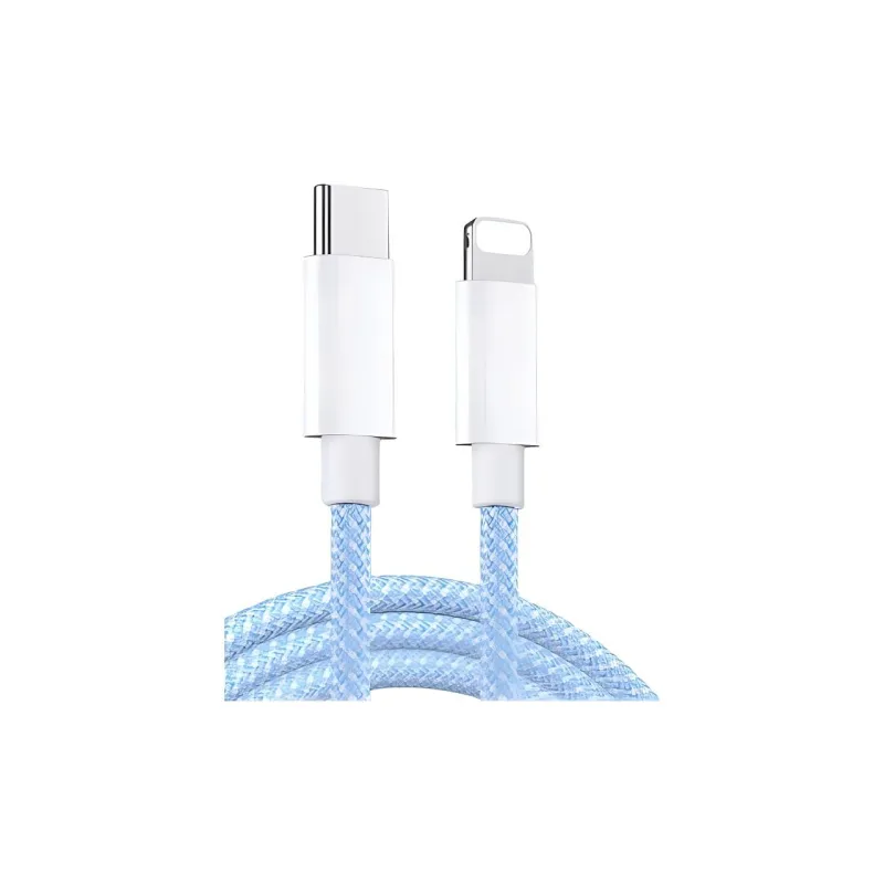 First Guard Type-C To Lightning Low-Temperature Fast Charging Smart Chip Protection PD20W Cables-2