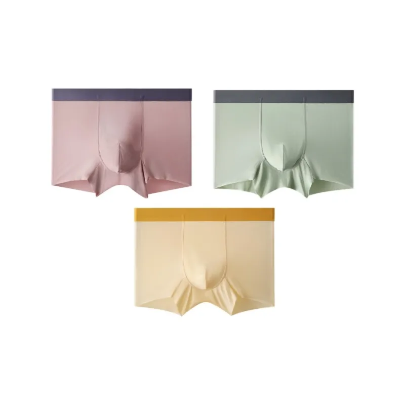 Qiao Ni Tong Underpants Men's 3 Pack-8