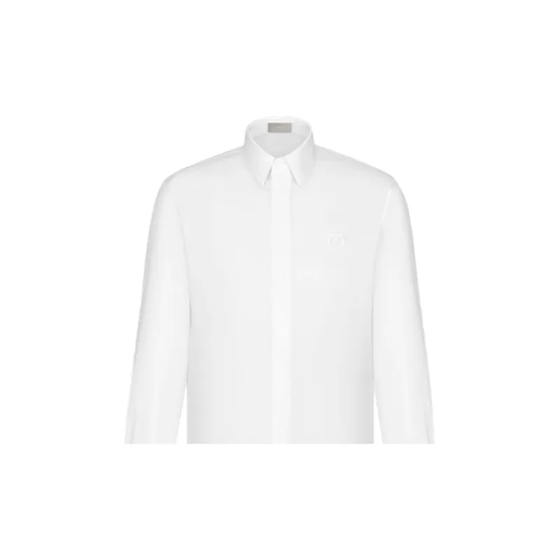 DIOR Quarterly New Products Shirts Men White-1
