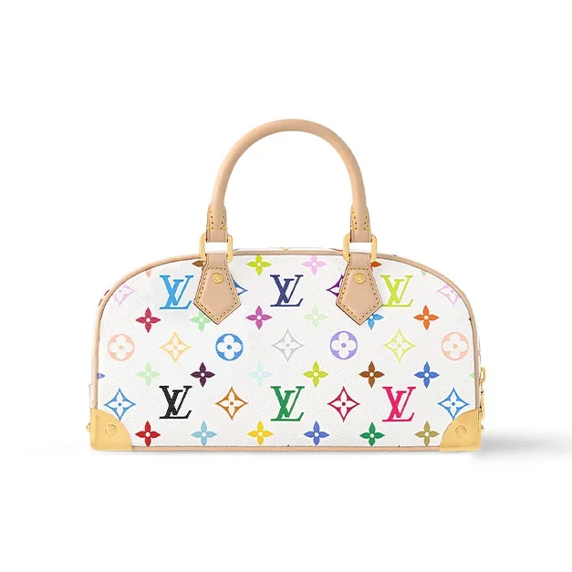 LOUIS VUITTON X Takashi Murakami Handbag East West White Multicolored-2