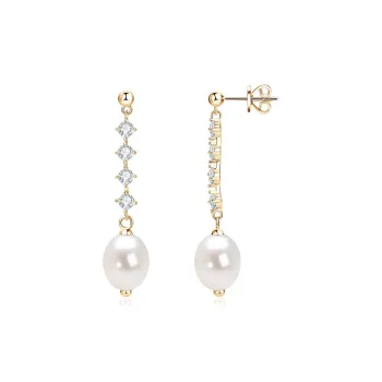 I Do Freshwater Pearl Earrings Women's