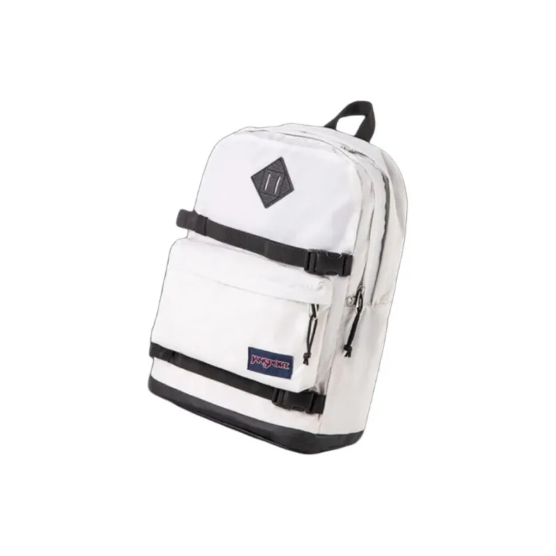 JanSport Polyester Backpack Medium Size Unisex Early Snow-1