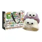 Purple+White[2 Pcs][Brand Cute Pet Design Shopping Bag]