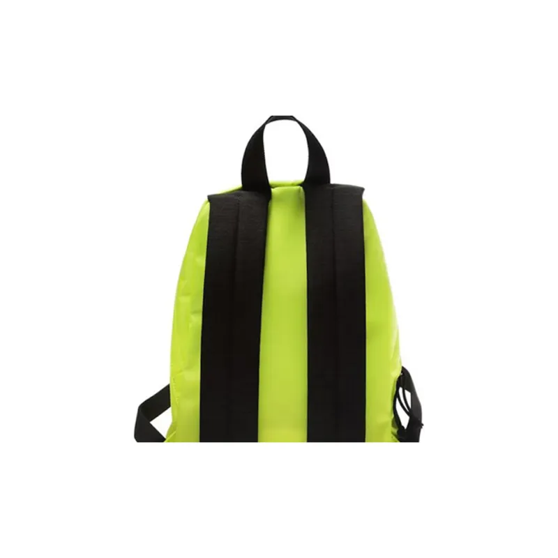 Balenciaga Canvas Backpack Unisex Neon Yellow-3