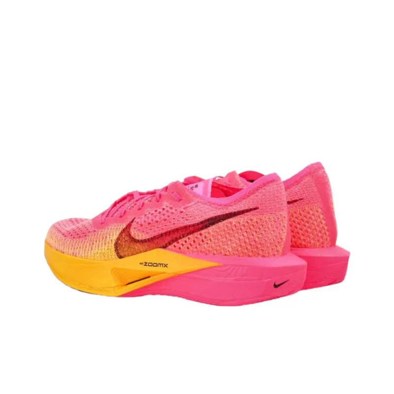 Nike ZoomX Vaporfly Next% 3 Abrasion Resistant Breathable Low Top Running Shoes Women's Pink-2