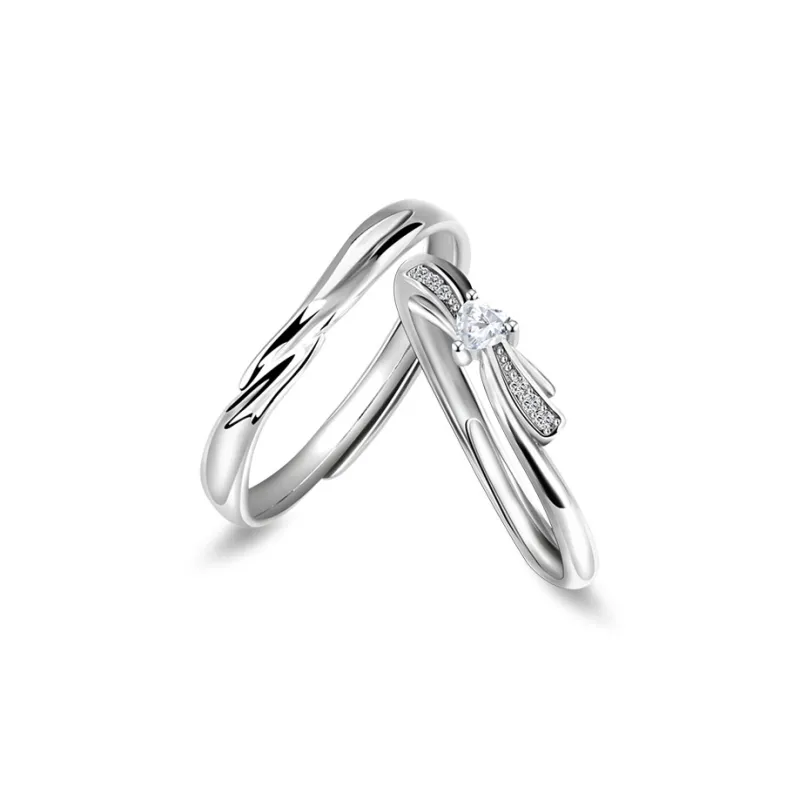 YUJIANDOUDOU S925 Silver Rings Unisex-0