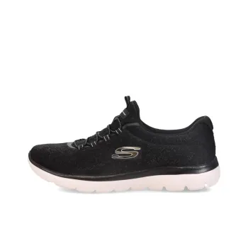 Skechers Summits Anti Slip Wear Resistant Low Top Casual Shoes Women's Black