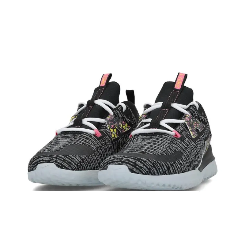 Nike Renew Arena Non-slip Lightweight Low-Top Casual Running Shoes Unisex Black-1