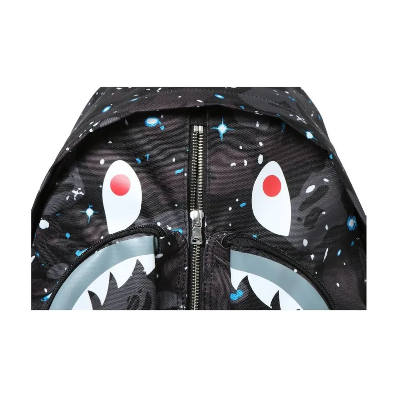 A BATHING APE Nylon Backpack Regular Unisex Black-3