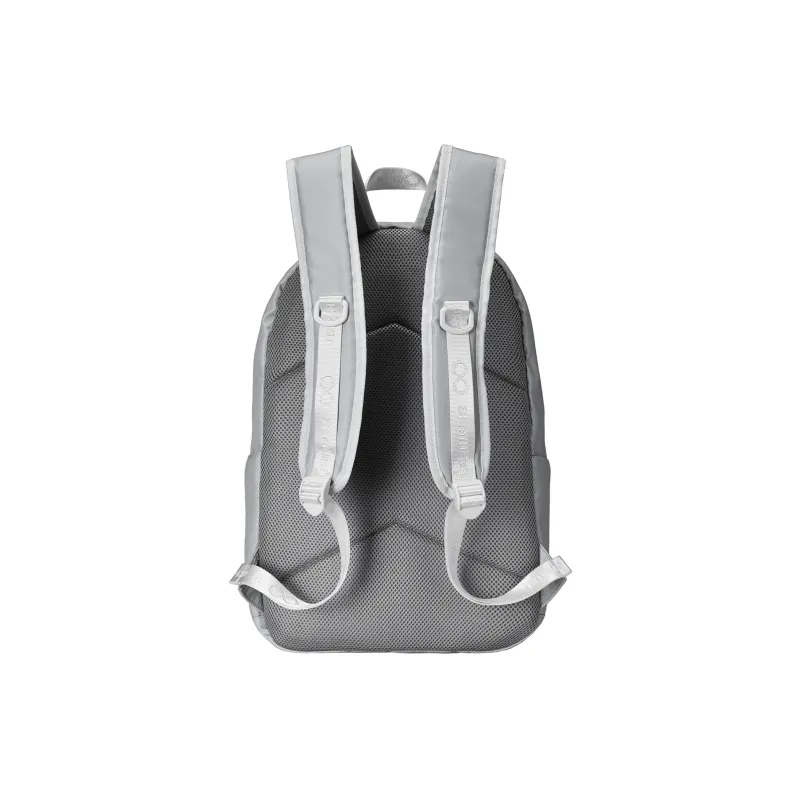 8atheist Polyester Water Repellent Students Backpack Laptop Bag Regular Unisex Gray-2