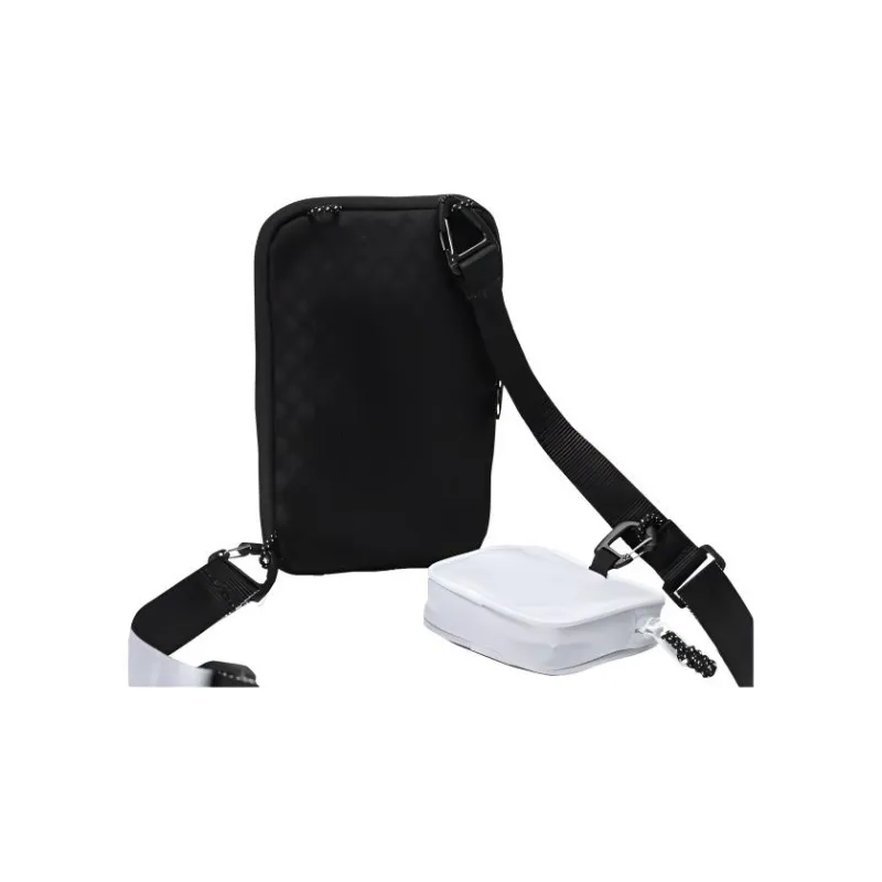 Under Armour Polyester Shoulder Bag Crossbody Bag Small Size Unisex Black-4