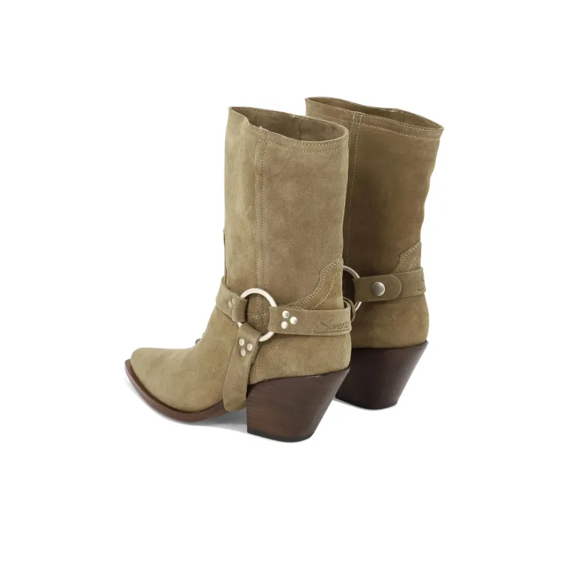 SONORA BOOTS Atoka Ankle Boots Women's Light Umber-3