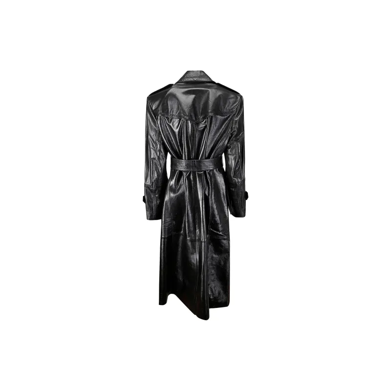 SportMax Belted Long Sleeved Coat-1