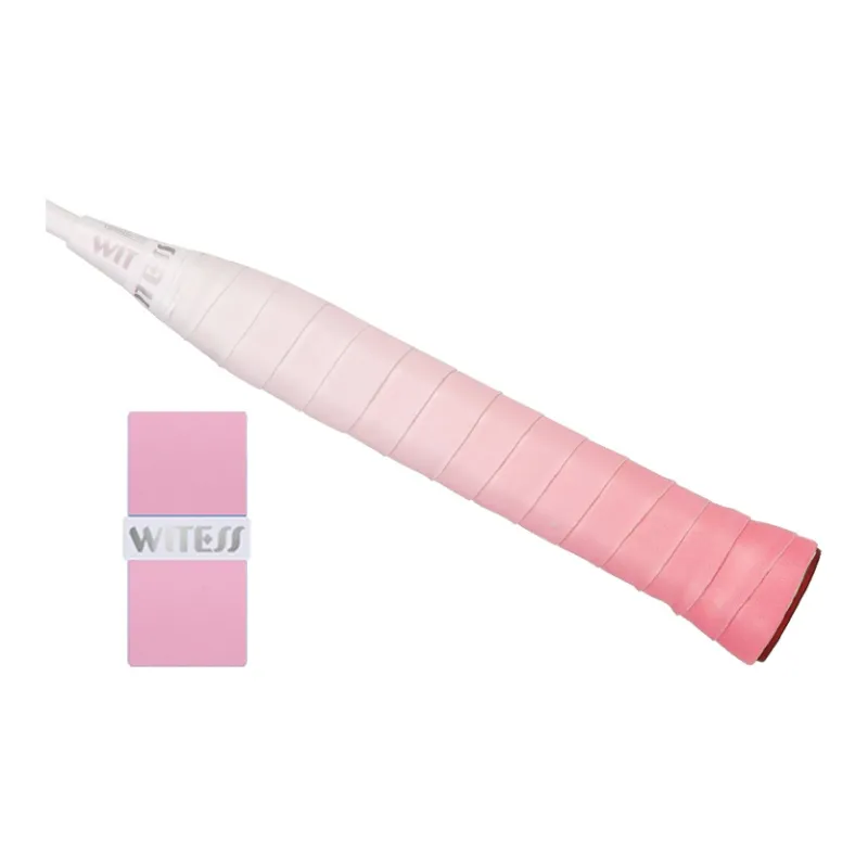 WITESS Badminton Grip Tape Macaron Color Palette 6 Colors To Choose PU Thin 1100*25*0.6mm-3