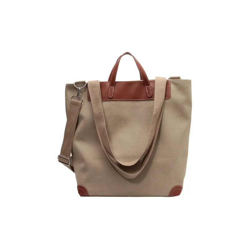 DALO Canvas Canvas Bag Portable Crossbody Bag Shoulder Bag Unisex Black/grey/brown/army Green/khaki-15
