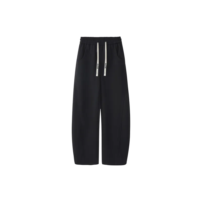 WKOOG Casual Pants Unisex Black-6