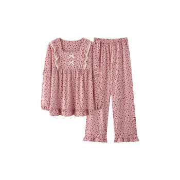 XIAFENYAN Pajama Set Women's Pink