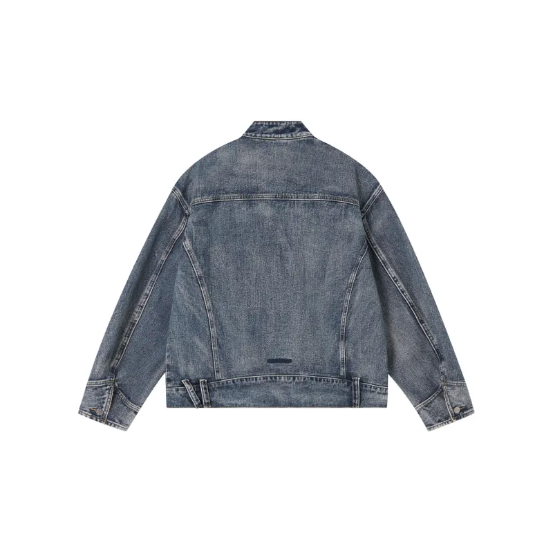 FORNINES Denim Jackets Unisex-1