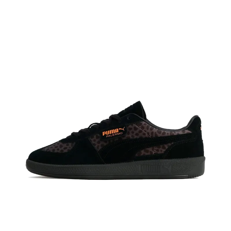 Scye x PUMA Palermo Anti Slip Wear Resistant Low Top Skateboard Shoes Unisex Black Red-0
