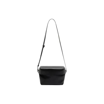 JIL SANDER Logo Embossed Small Shoulder Bag