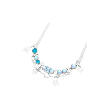 MADE BY DIZON Stainless Steel Zircon Necklaces Unisex