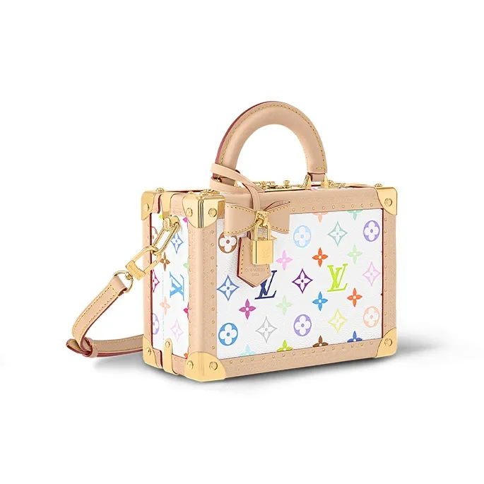 LOUIS VUITTON X Takashi Murakami Petite Valise White Multicolored-1