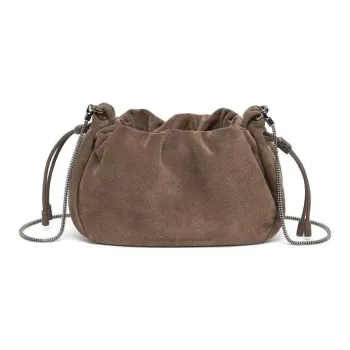 Brunello Cucinelli Drawstring Shoulder Bag