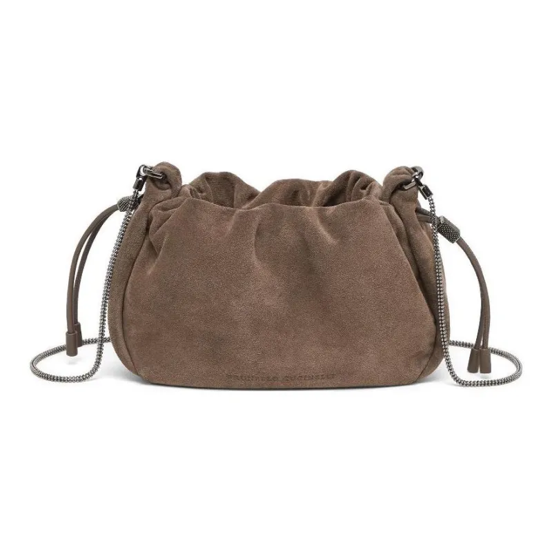 Brunello Cucinelli Drawstring Shoulder Bag-0