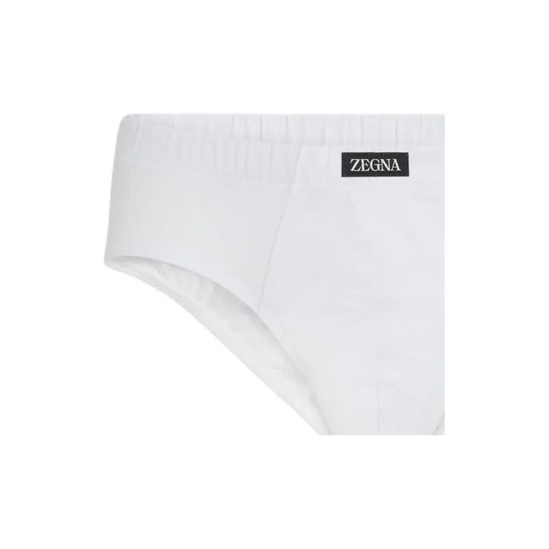 Ermenegildo Zegna Logo Tag Midi Briefs-2