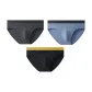 Dark Gray+Denim Blue+Yellow Waist Black