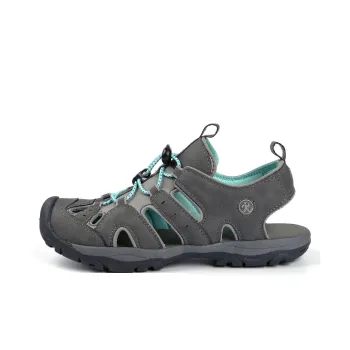 NORTHSIDE Slip-Resistant Grip River Trekking Shoes Women's Gray Green