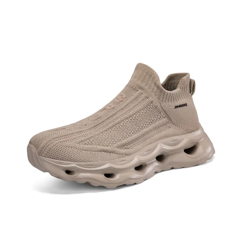 King Jinmai Anti Slip And Wear Resistant Lightweight Mid Top Casual Shoes Unisex-25
