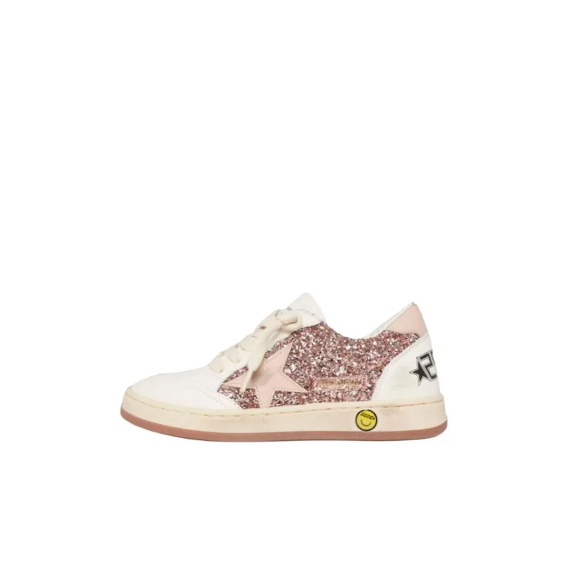 Golden Goose Ball Star Low Top Kids' Skateboarding Shoes White Kids'-0
