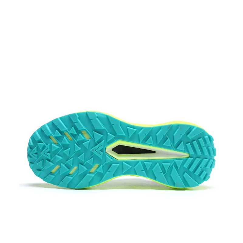 HELZKOR Running Shoes Men's Orange Red Neon Green-19