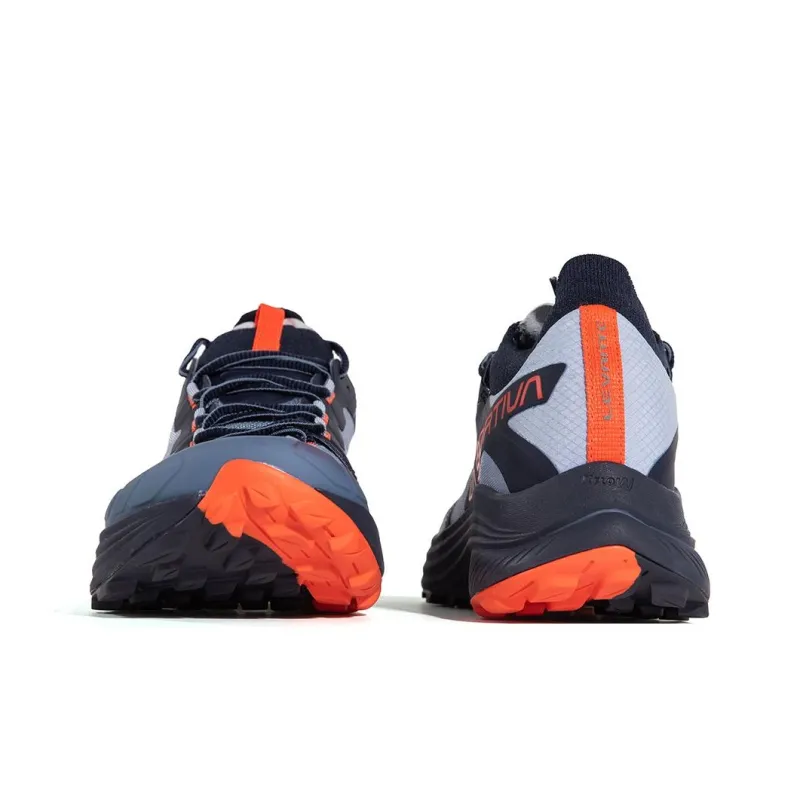 LA SPORTIVA Slip Resistant And Breathable Low Top Outdoor Shoes Women's Blue Orange-2