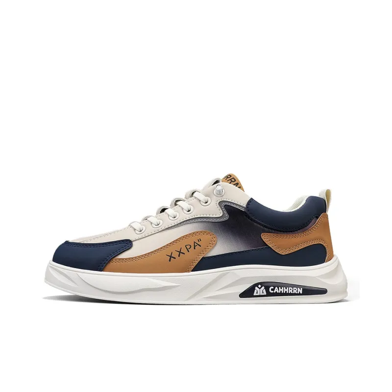 CAHHRRN Wear-Resistant Slip-Resistant Lightweight Low-Top Skateboard Shoes Men's-8
