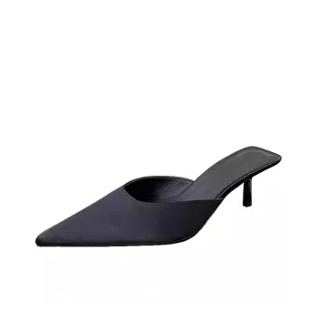 Luji Wrap toe Slippers Women's Black