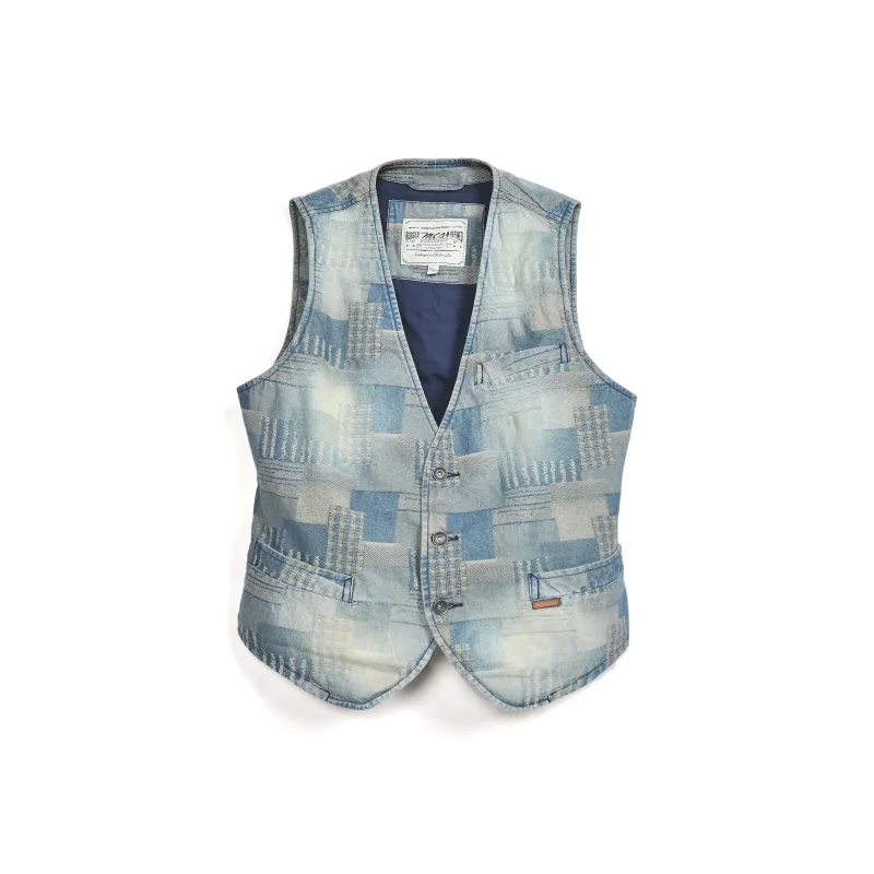 MCS Vests Men Navy Blue-0