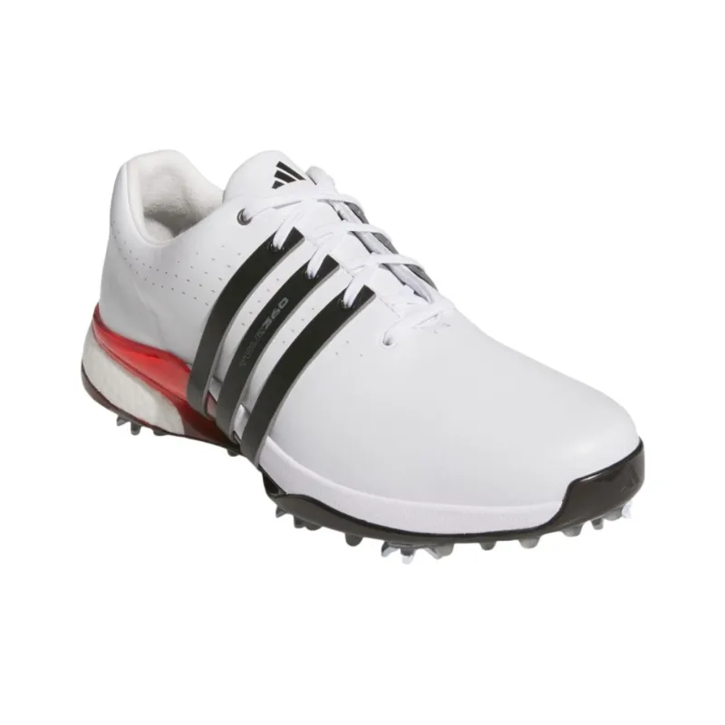 Adidas Tour360 24 Golf Cloud White Core Black Lucid Red-1